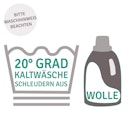 Vorschaubild Schurwolle Fleece Jacke Kapuze