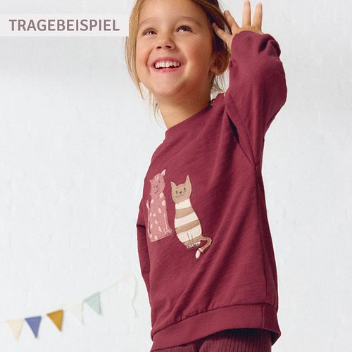 Pullover People Wear Organic langarm Sweat Motiv
