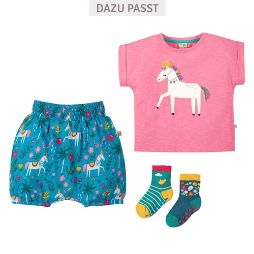 Leichte Mädchen Shorts Pferde
