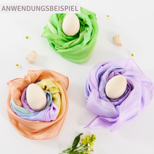 Spieltuch Seide Orchideen-lila mittel 89 x 89 cm