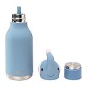 Vorschaubild Bestie Bottle Edelstahltrinkflasche mit Trinkhalm Elefant 460 ml