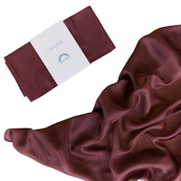 Spieltuch Seide braun mittel 89 x 89 cm