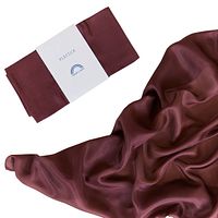 Spieltuch Seide braun mittel 89 x 89 cm