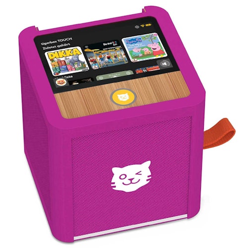 Tigerbox – lila Hörbox für Kinder