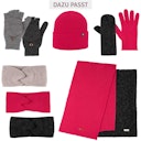 Vorschaubild Onesize Kinder Erwachsenen Beanie Merino-Kaschmir beere