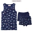 Vorschaubild Boxershorts Weltall dunkelblau