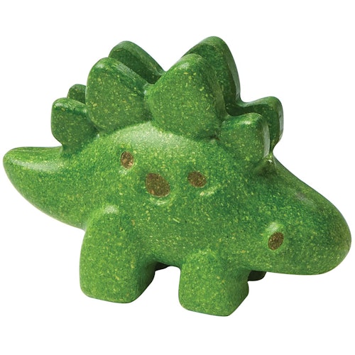 Stegosaurus Dinofigur Holz – 9,3 cm