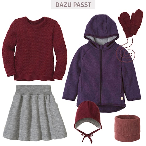 Walkjacke mit Reissverschluss