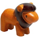 Vorschaubild Löwe Tierfigur Holz – 6,9 cm