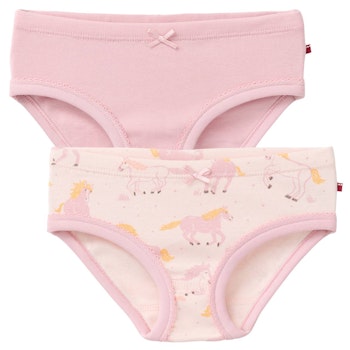 Doppelpack Slips Pferde + rosa