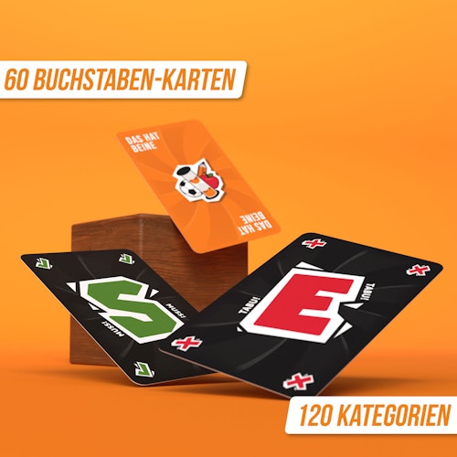 Stadt Land Vollpfosten® Classic - Das extreme Denkspiel ab 12 Jahren