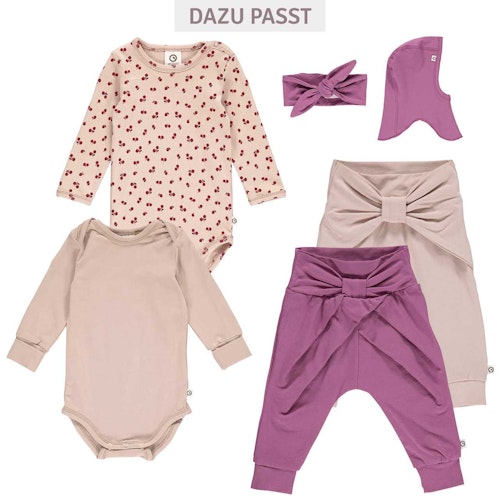 Edles Haarband uni violett