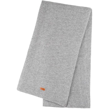 Damen Schal Wolle Kaschmir Mix grau 180x24 cm