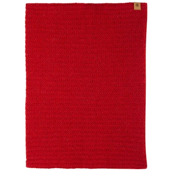 Damen Loop Wolle Kaschmir Mix rot