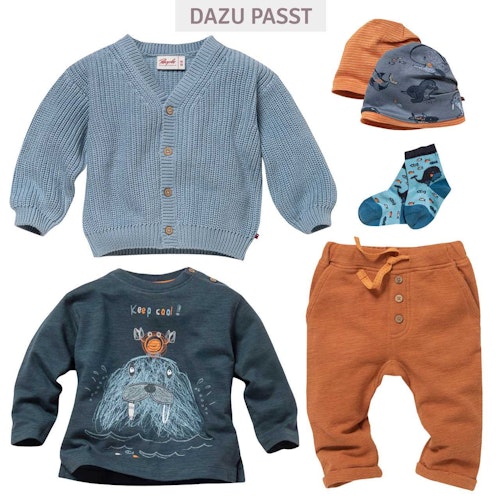 Weiches Langarmshirt Segelschiff