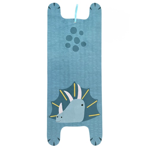 Kinder Yogamatte Diego der Dino, 155 x 60 cm