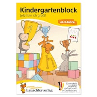 Kindergartenblock „Jetzt bin ich groß“ ab 3 Jahre