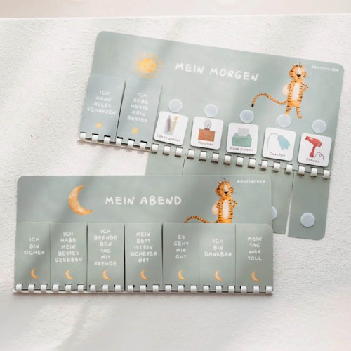 Routineplaner Tiger inkl. 525 Symbole