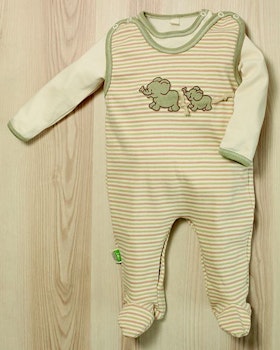 Stramplerkombi "Elefant" incl. Shirt
