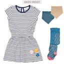 Vorschaubild Streifen Strumpfhose mitwachsend