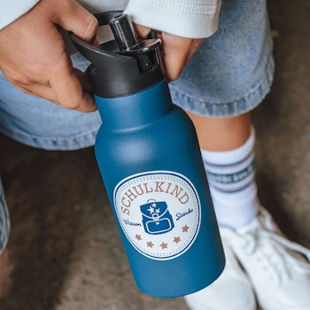Trinkflasche Schulkind 350 ml petrol