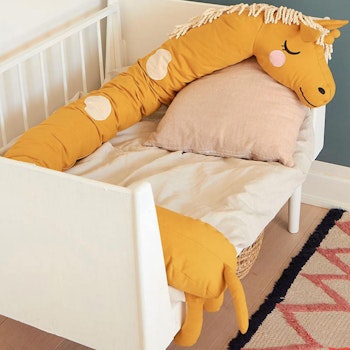 Nestchen Giraffe 195 cm Bettkantenschutz - kleine u. große Kinder