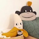 Vorschaubild Kuschelkissen Affe 35 cm
