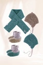 Vorschaubild Warmer Wollfleece Steckschal