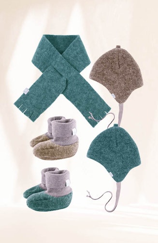 Warmer Wollfleece Steckschal