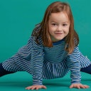 Vorschaubild Langarmkleid Rippe