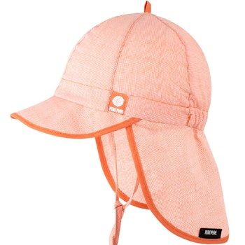 Capi Schirmmütze Nackenschutz papaya-orange