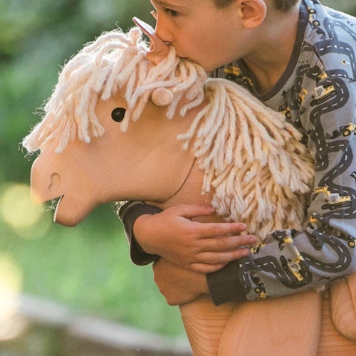 Großes Holz Schaukelpferd ab 1 Jahr