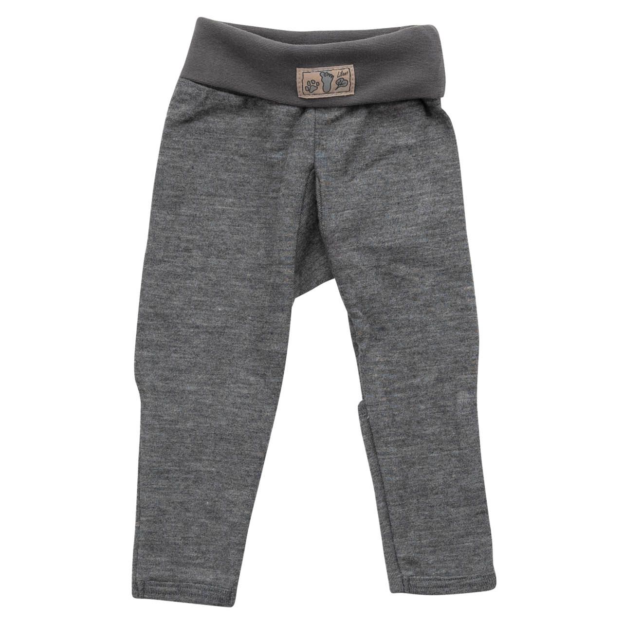 Freizeithose Lilano Wolle/Seide Bündchen