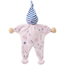 Vorschaubild Manderl Schmusepuppe Sommerblumen hellrosa
