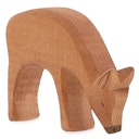Vorschaubild Hirschkuh fressend 8 cm hoch