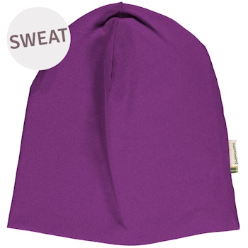 Sweat Beanie uni lila
