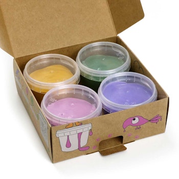 Bio Fingerfarben für klein Kinder 4er Set LUKA