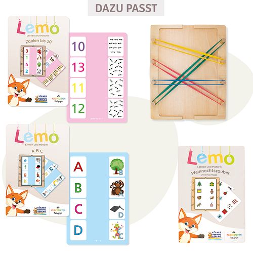 Lemo Kartensatz Zählen bis 20 ab 5 J.