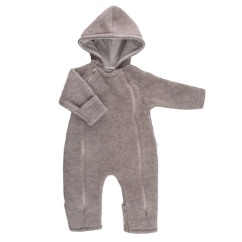 Wollfleece Overall Baby sand-melang
