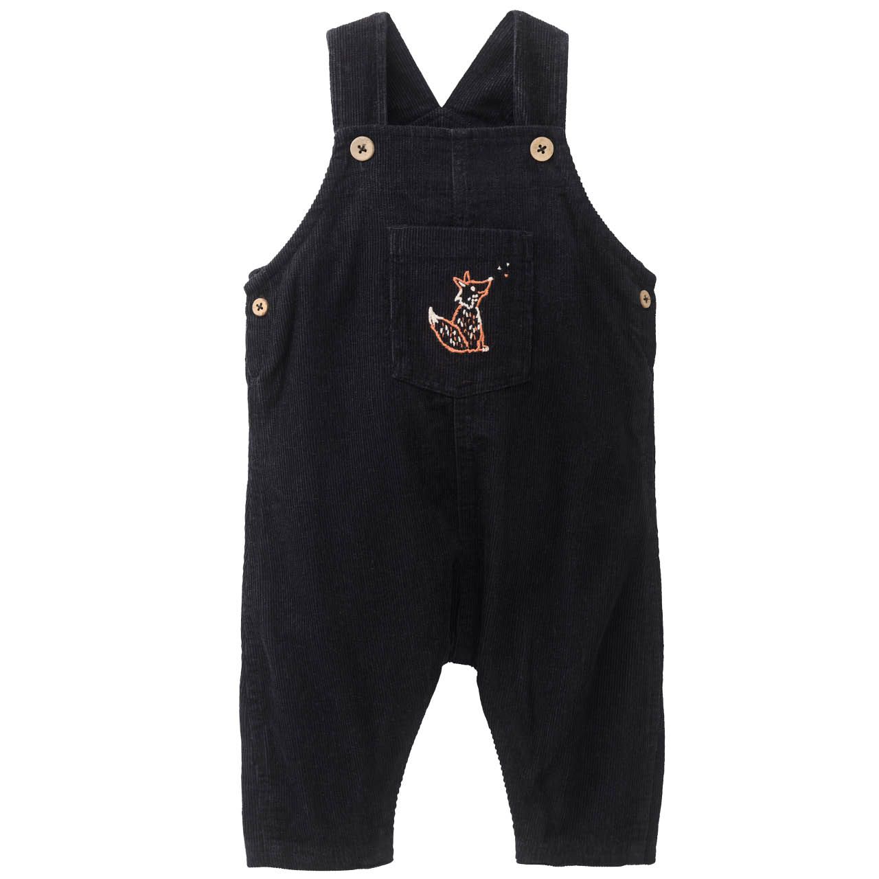Strampler People Wear Organic Cord ohne Arm Motiv