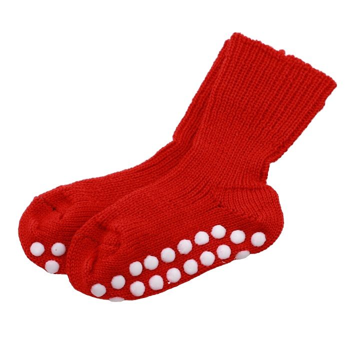 Socken Hirsch Natur Schurwolle