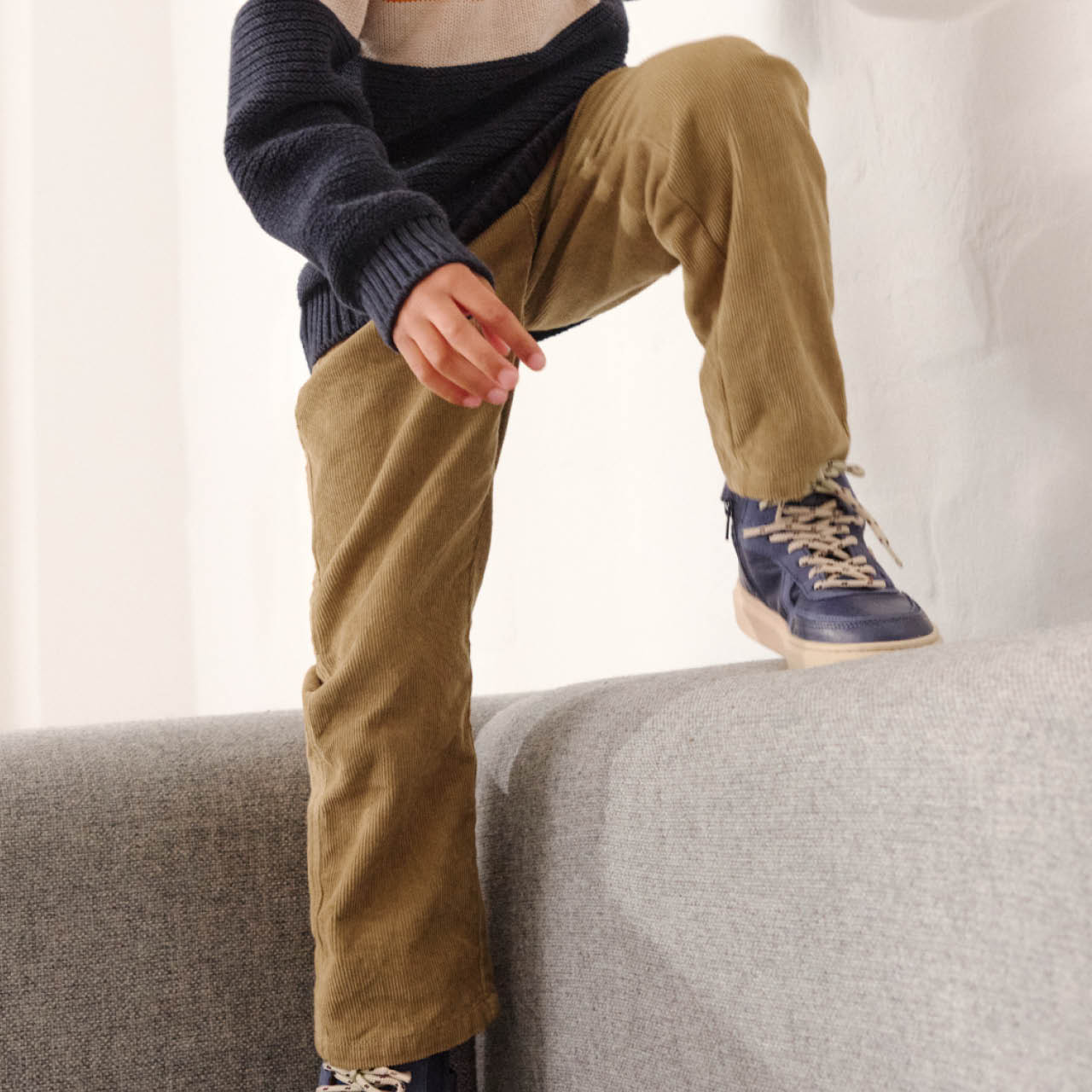 Robuste Feincord Hose