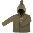 Vorschaubild Kapuzen Strickjacke Alpaka-Schurwoll Mix