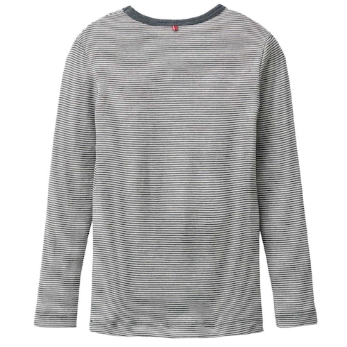 Langarmshirt Wolle Seide