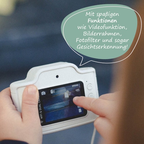 Digitalkamera Expert ab 3 Jahren mit Selfiekamera gelb
