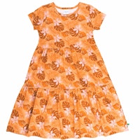 Stufen Kleid Blätter