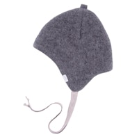 Warme Wollfleece Bindemütze