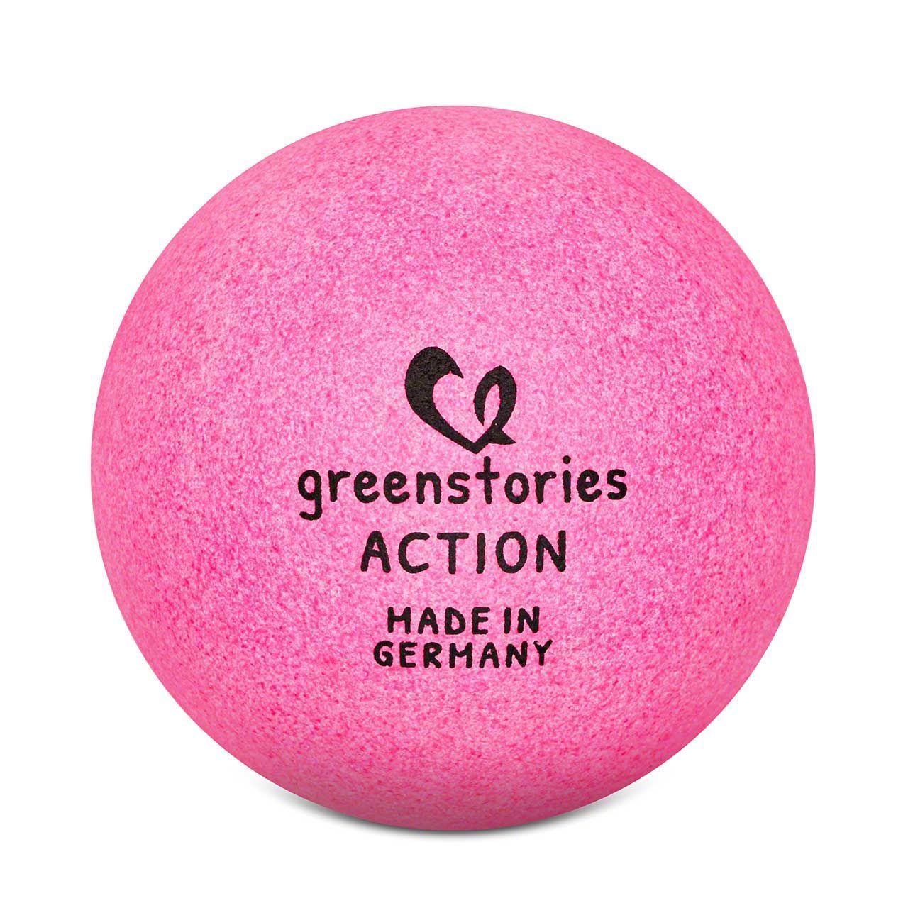 Actionball 20 cm pink für Erwachsene und Kinder