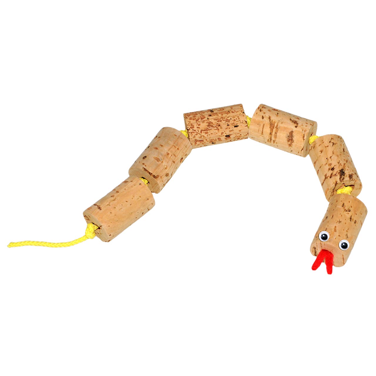 Kork Bastelset - Kork Schlange