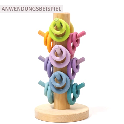 Sortierhilfe für Bauringe Pastell